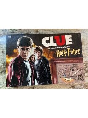 Harry Potter Clue Classic Mystery Board Game Complete